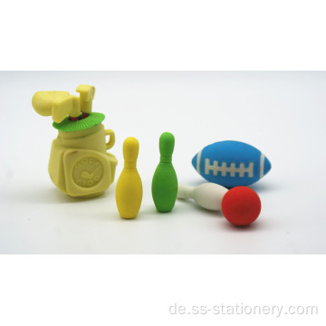 3D Sporting Goods Series Eraser